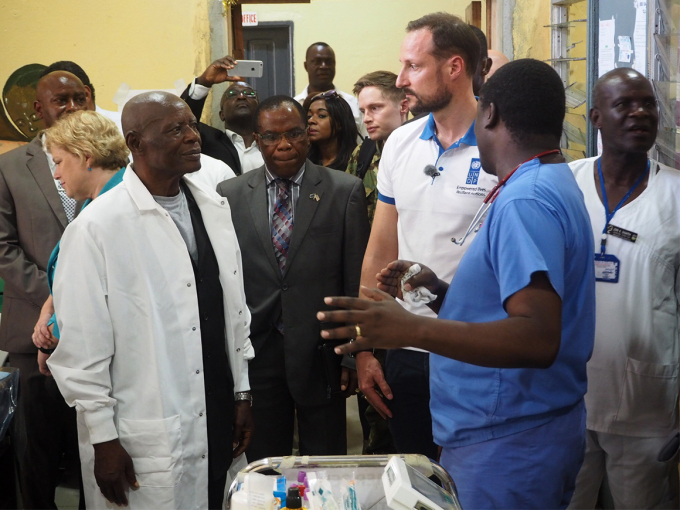 The first outbreak of Ebola fever was diagnosed at Redemption Hospital. Photo: Christian Lagaard, The Royal Court.